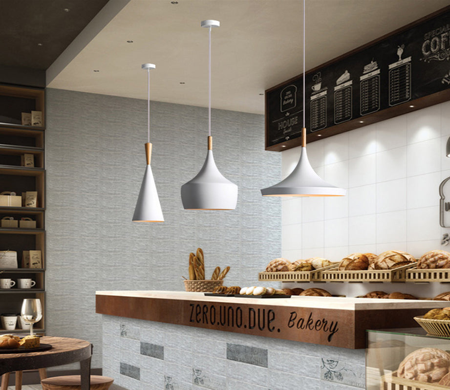 Chandelier Single Three-Head Creative Musical Instrument Chandelier Bar Coffee Shop American Lamps