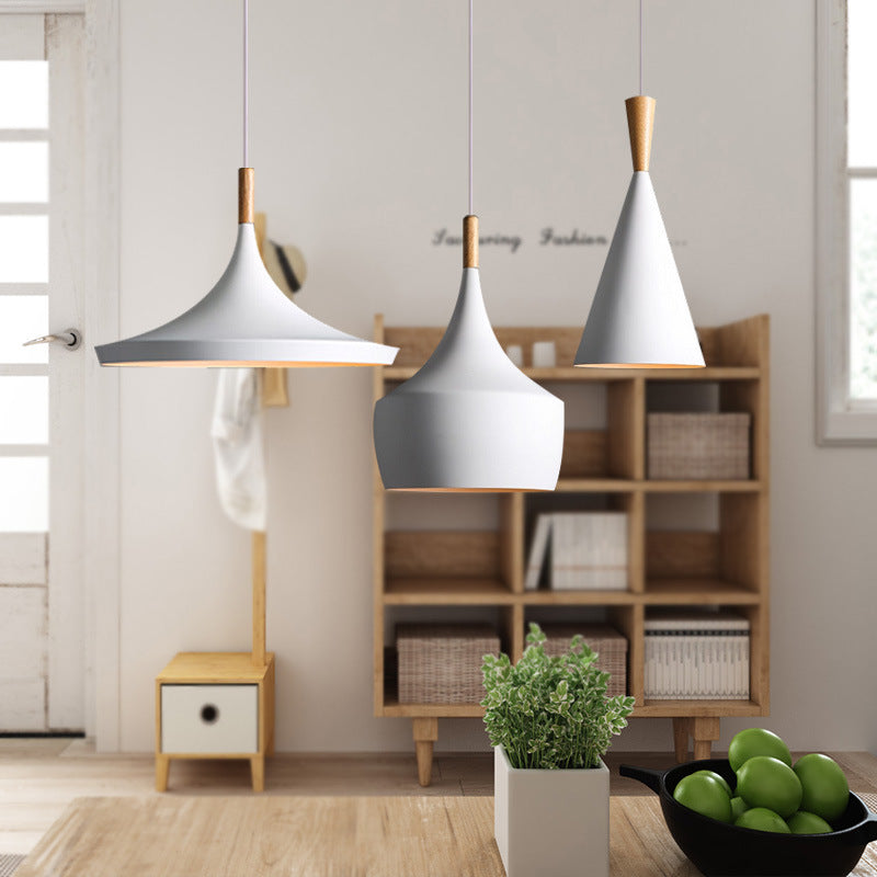 Chandelier Single Three-Head Creative Musical Instrument Chandelier Bar Coffee Shop American Lamps