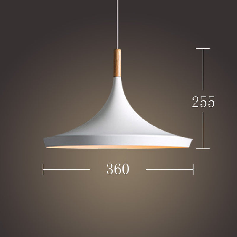 Chandelier Single Three-Head Creative Musical Instrument Chandelier Bar Coffee Shop American Lamps