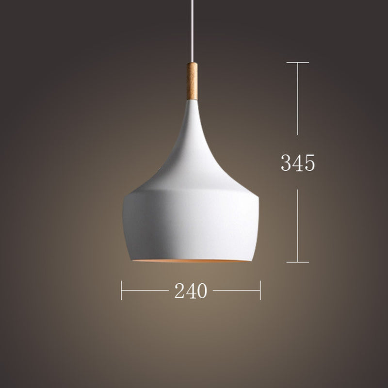 Chandelier Single Three-Head Creative Musical Instrument Chandelier Bar Coffee Shop American Lamps